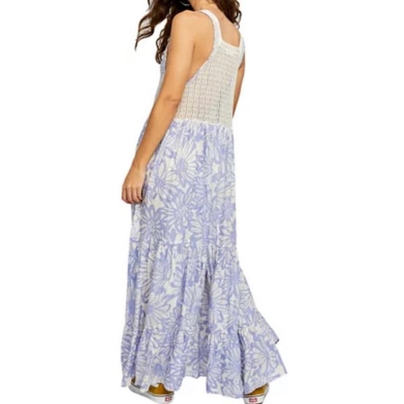 NWT Free People Tiers For You Maxi Slip Dress - Picture 4 of 7